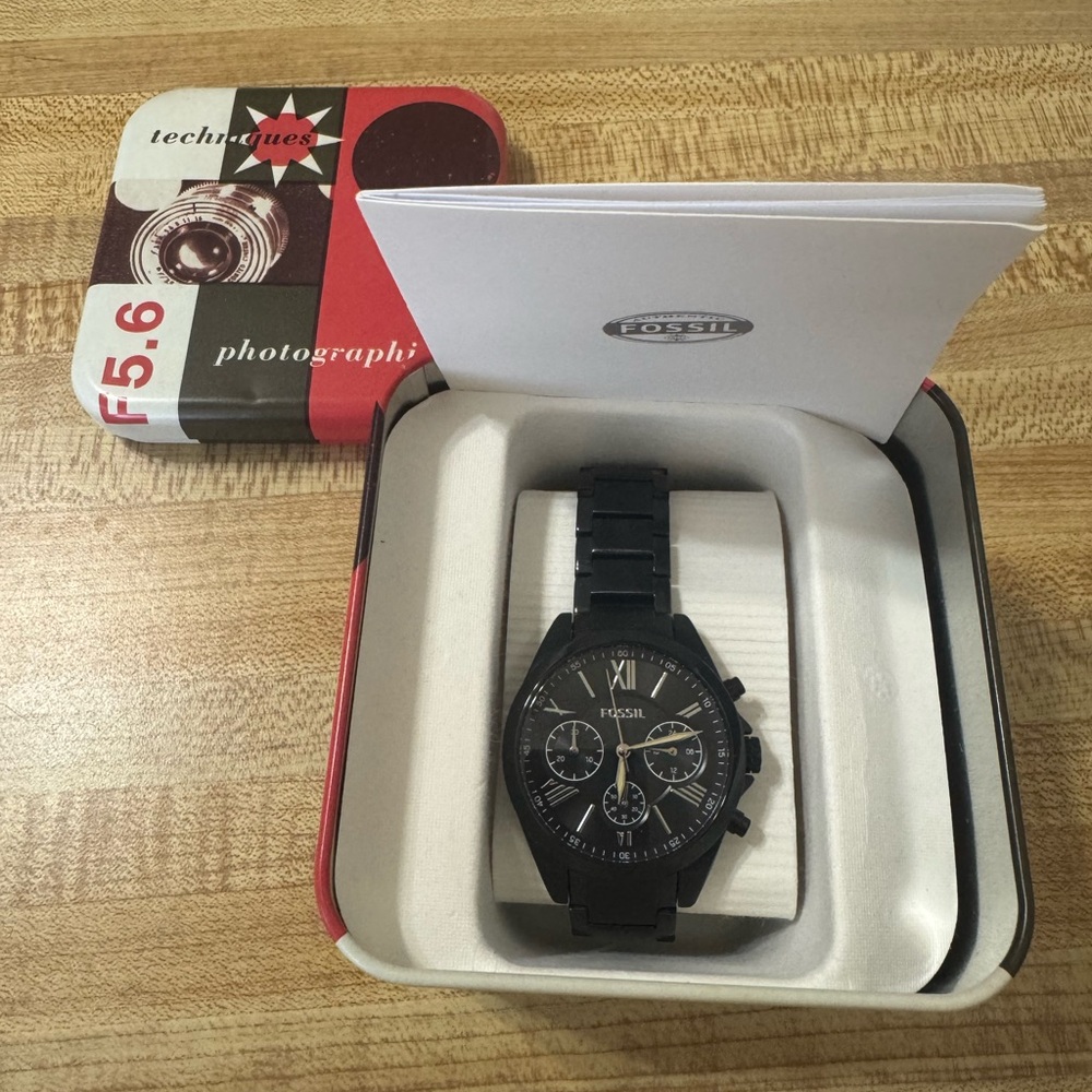 Fossil Black Multifunction Watch